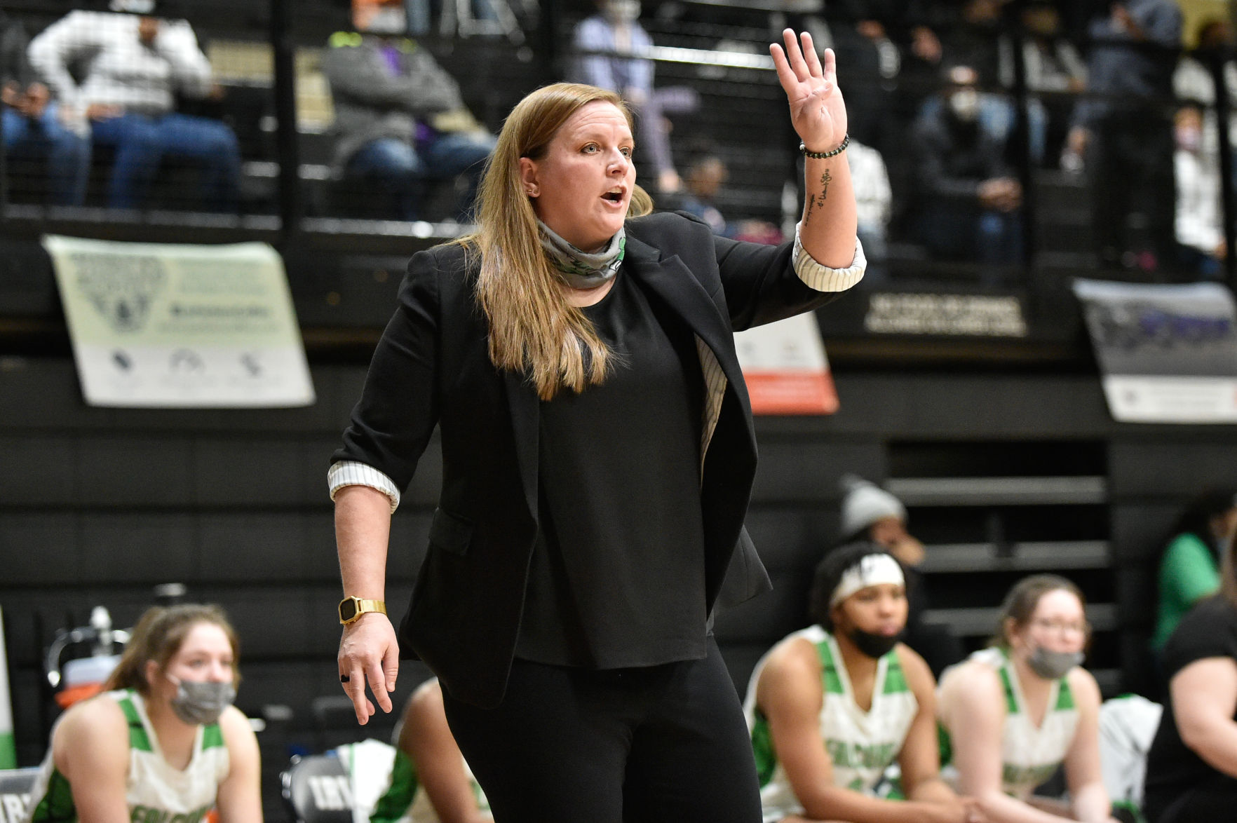 Lake Dallas coach Jordan Davis